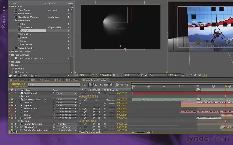 After Effects Apprentice 15: Final Project