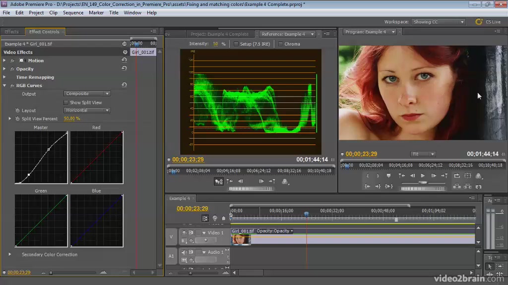 Video2brain - Color Correction in Premiere Pro [repost]