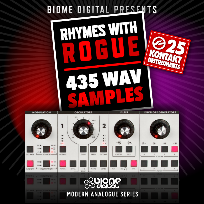 Biome Digital Rhymes With Rogue Bass KONTAKT