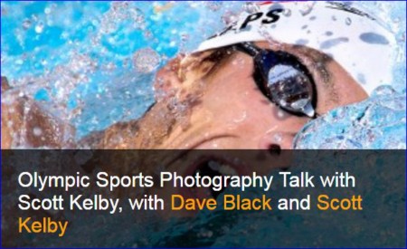 Kelbyone - Olympic Sports Photography Talk with Scott Kelby