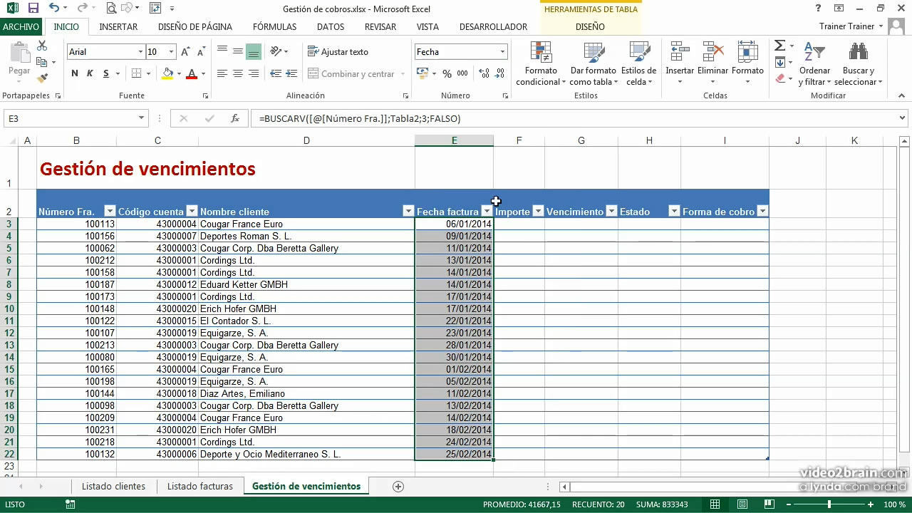 Excel para contables