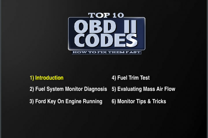 Top Ten OBD II Codes