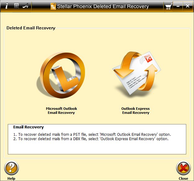 Stellar Phoenix Deleted Email Recovery 2.0.0.0