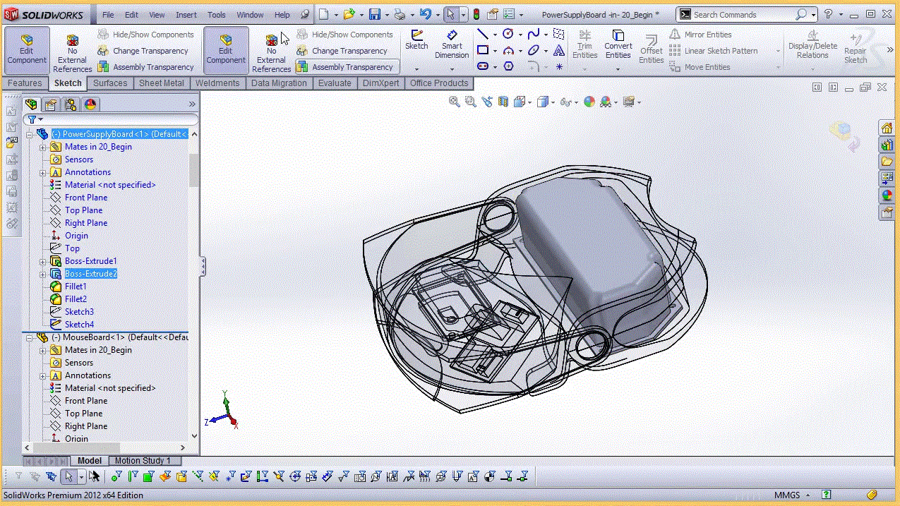 Modeling Complex Surfaces for Product Design in SolidWorks