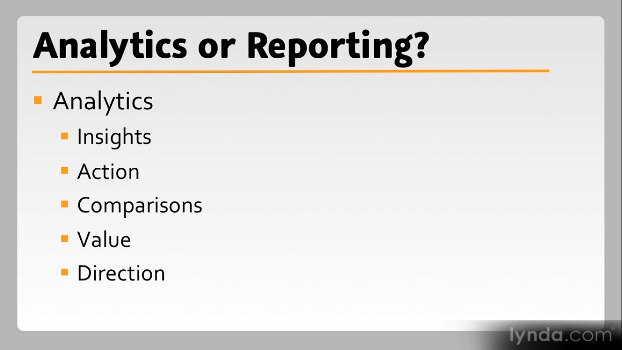 Web Analytics Fundamentals