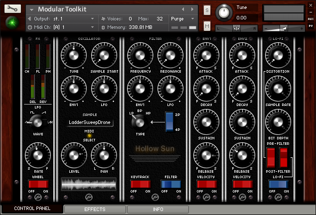 Hollow Sun Modular Toolkit KONTAKT