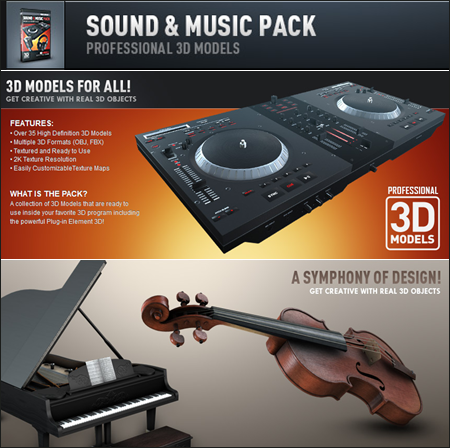 Videocopilot – Sound & Music Pack