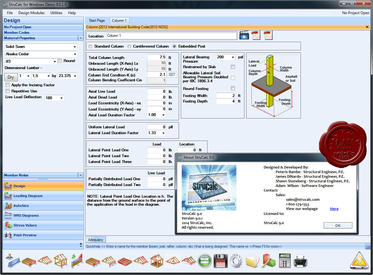 StruCalc v9.0.1