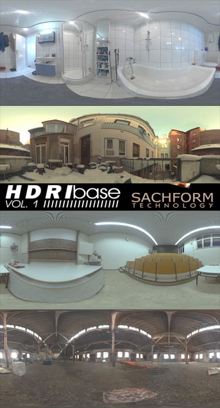 SachForm Technology HDRIbase Vol 1 Spherical Panoramas 