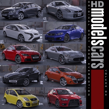 Evermotion – HDModels Cars vol. 4