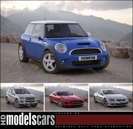 Evermotion - HD Models Cars vol. 5