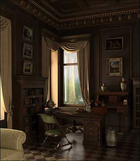 Office & Study - Interior Scene