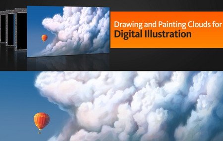 Dixxl Tuxxs Drawing And Painting Clouds For Digital Illustration