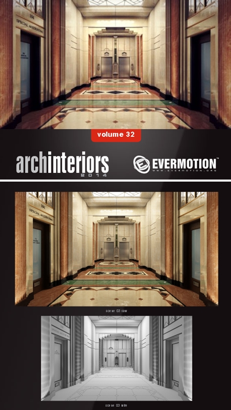 Evermotion – Archinteriors vol. 32 室内场景