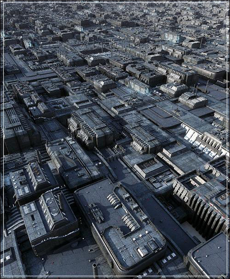 Greeble City Blocks VOL 01 (Converted to C4D)