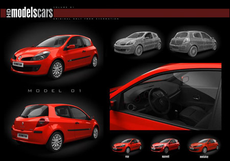 Evermotion - HDModels Cars vol. 1