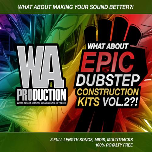 W.A Production Epic Dubstep Construction Kits Vol.2 WAV MiDi FLP-MAGNETRiX