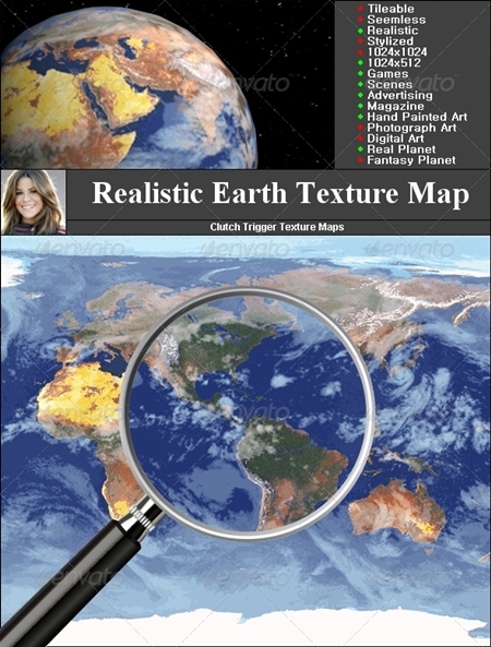 Earth Texture map