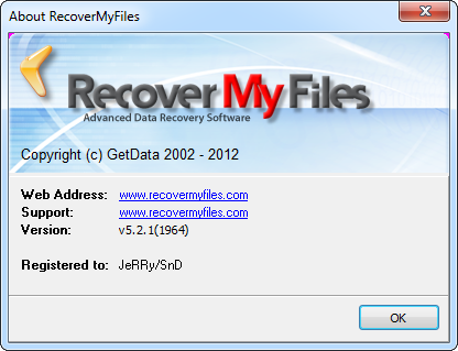 GetData Recover My Files 5.2.1.1964 Professional Edition