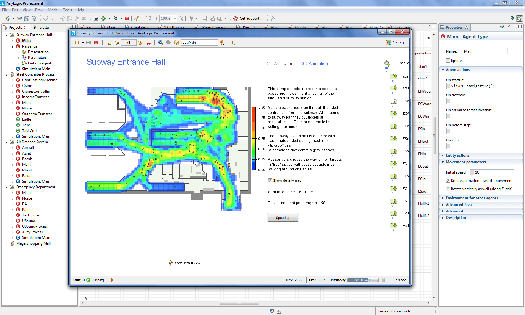 Subway_Station_Simulation_Model