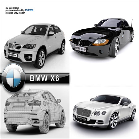 Car Models Pack 3D