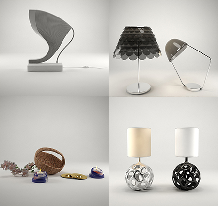 3D Models Light and Decoration