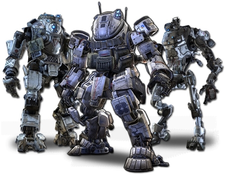 TitanFall - Titan bundle (Rigged FBX ) C4D