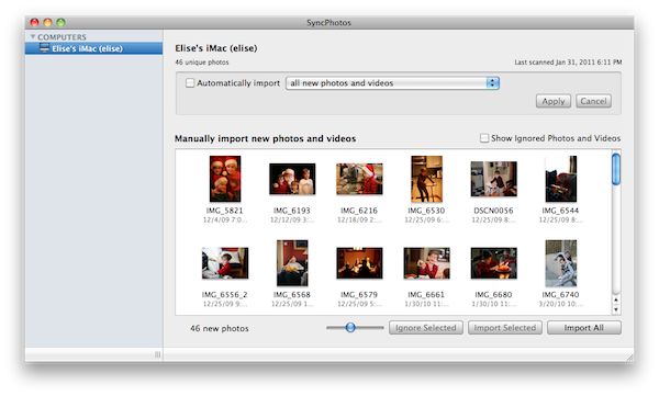 SyncPhotos v2.2.7 Mac OS X