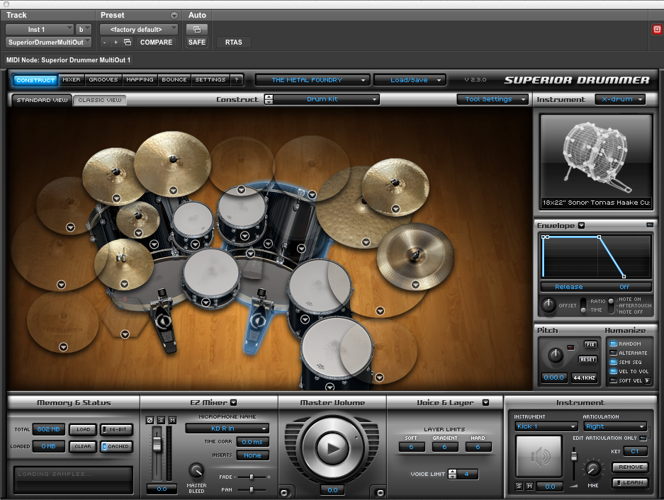 ToonTrack Superior Drummer 2.3.0 Update Only Win OSX (Repost)