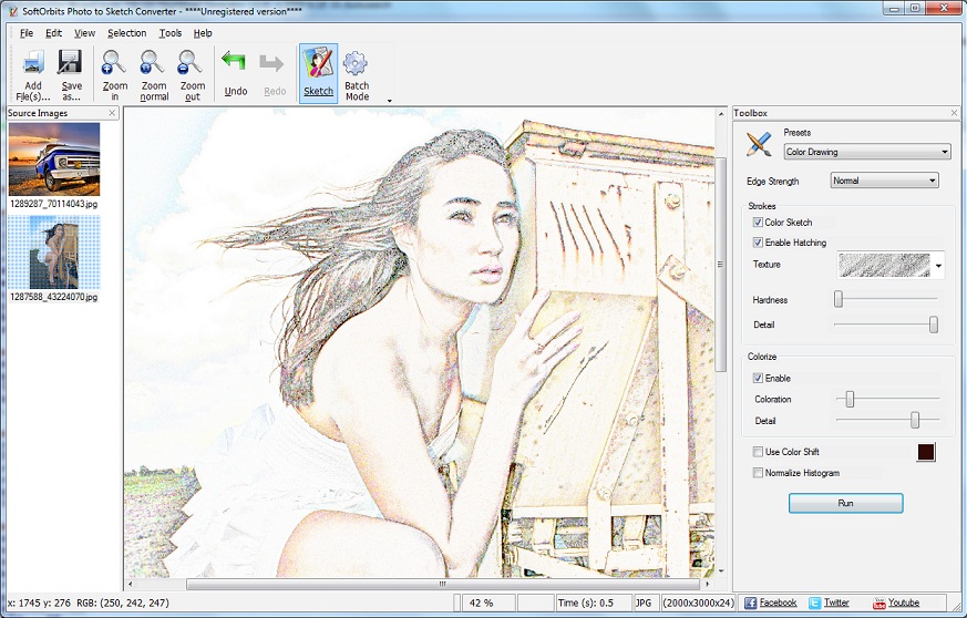 SoftOrbits Sketch Drawer 1.2 Multilingual