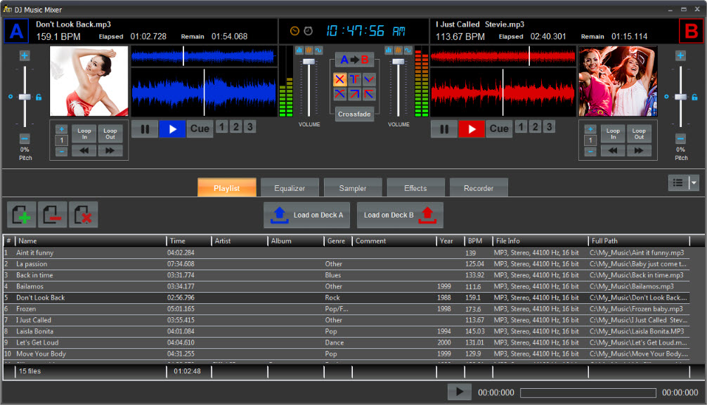 Program4Pc DJ Music Mixer 5.0