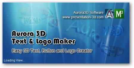 Aurora 3D Text & Logo Maker 14.10.21 Multilingual 3D文字/标志/按钮制作软件