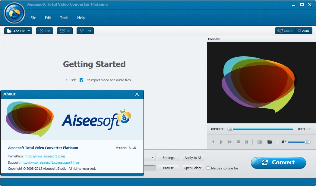 Aiseesoft Total Video Converter Platinum 7.1.6