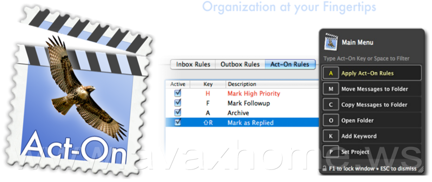 Mail Act-On v2.4.3 Mac OS X