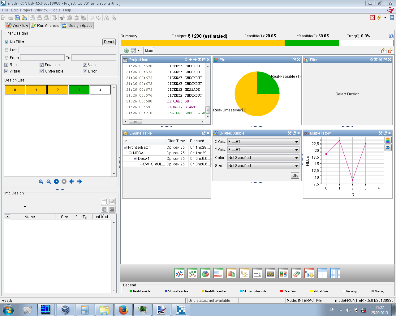 ESTECO modeFRONTIER 4.5.0