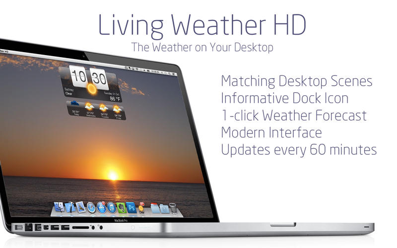 Living Weather HD v2.6 Mac OS X