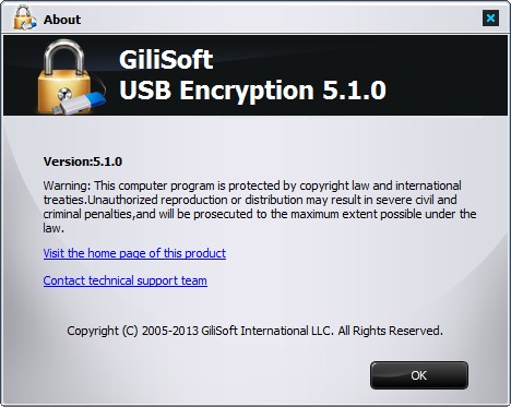 GiliSoft USB Stick Encryption 5.1.0