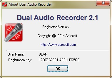 Adrosoft Dual Audio Recorder 2.1