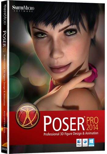 SmithMicro Poser Pro 2014 v10.0.3 with Content Addon (Win/Mac)