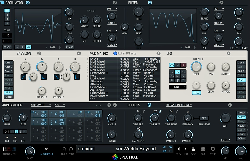 LinPlug Spectral v1.1.1 (Win / Mac OS X)