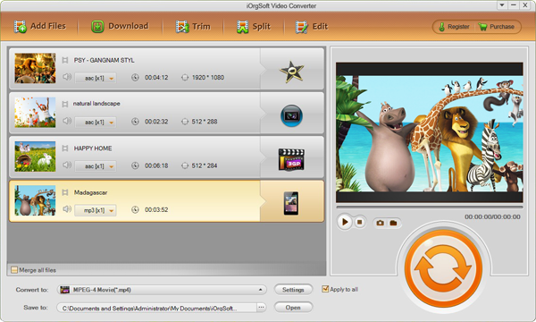 iOrgsoft Video Converter 5.3.5