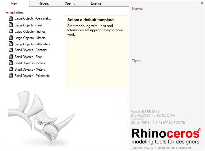 Rhinoceros 5 SR9 5.9.40609.20145 Corporate Edition