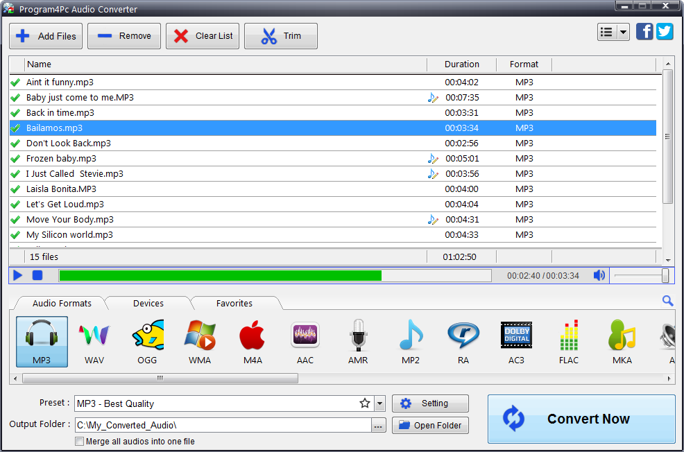 Program4Pc Audio Converter 3.1.0