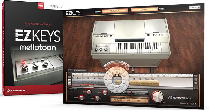 Toontrack EZkeys Mellotoon 1.0.0 (Win/Mac)