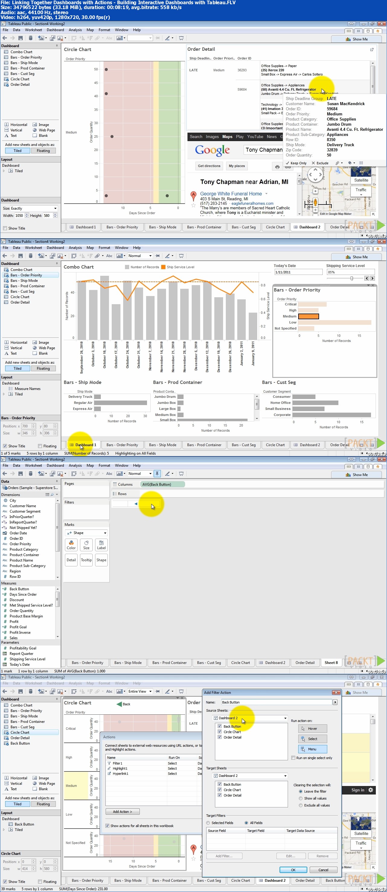 Packtpub - Building Interactive Dashboards with Tableau