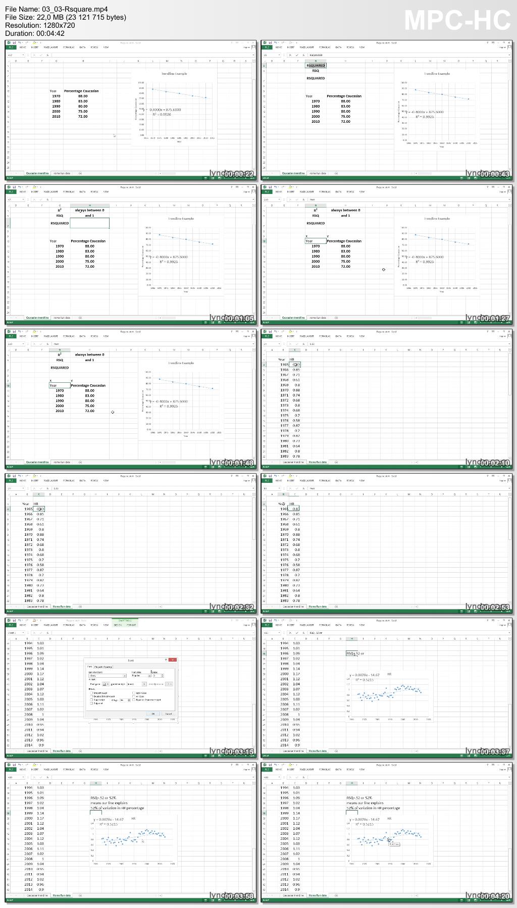 Lynda - Excel Data Analysis: Forecasting