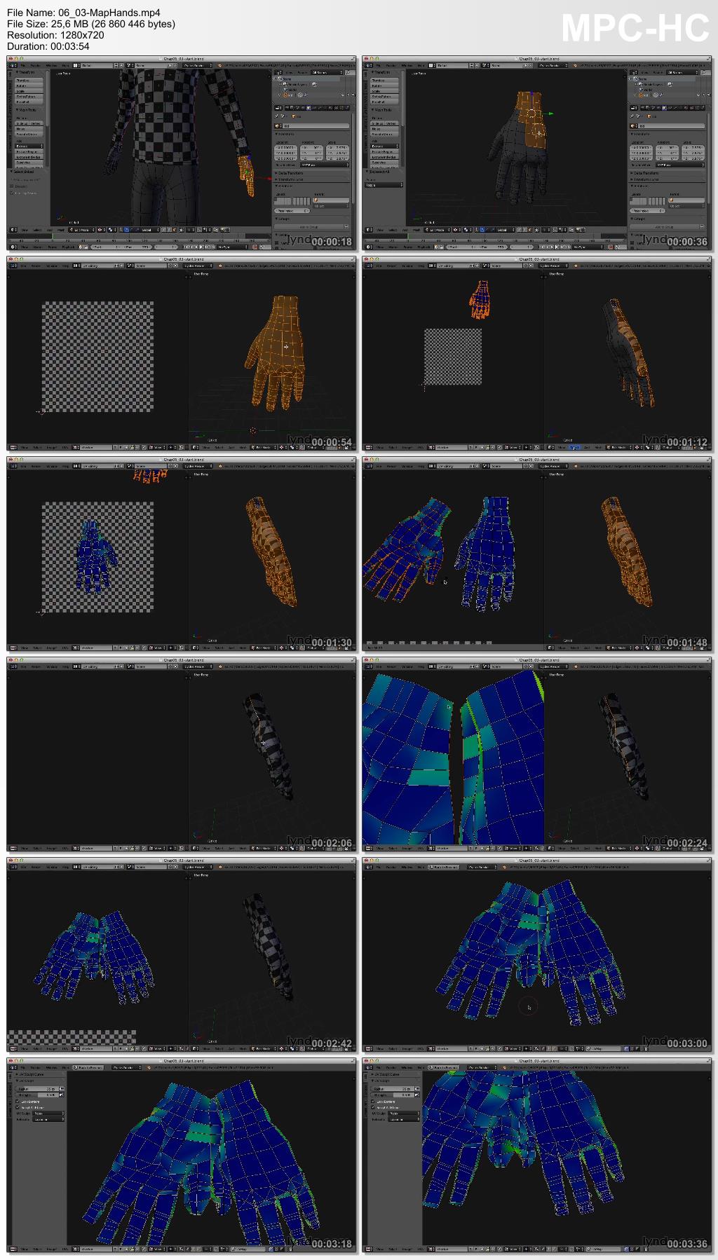 Lynda - Blender UV Mapping