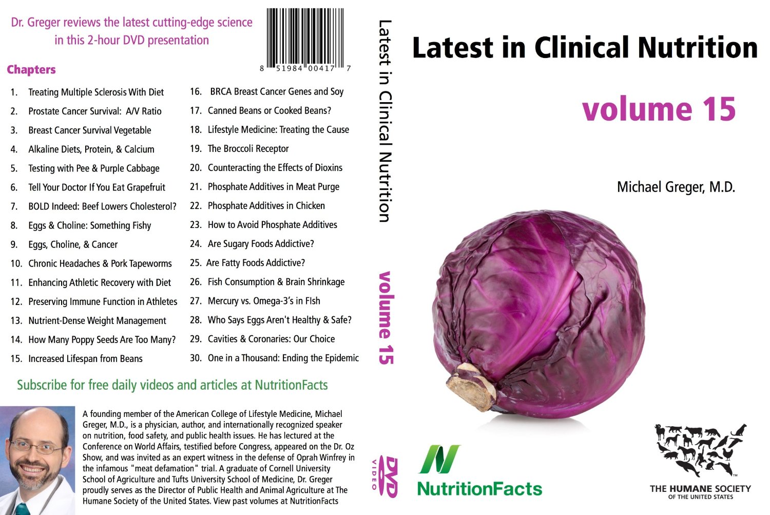 Latest in Clinical Nutrition - Volume 15