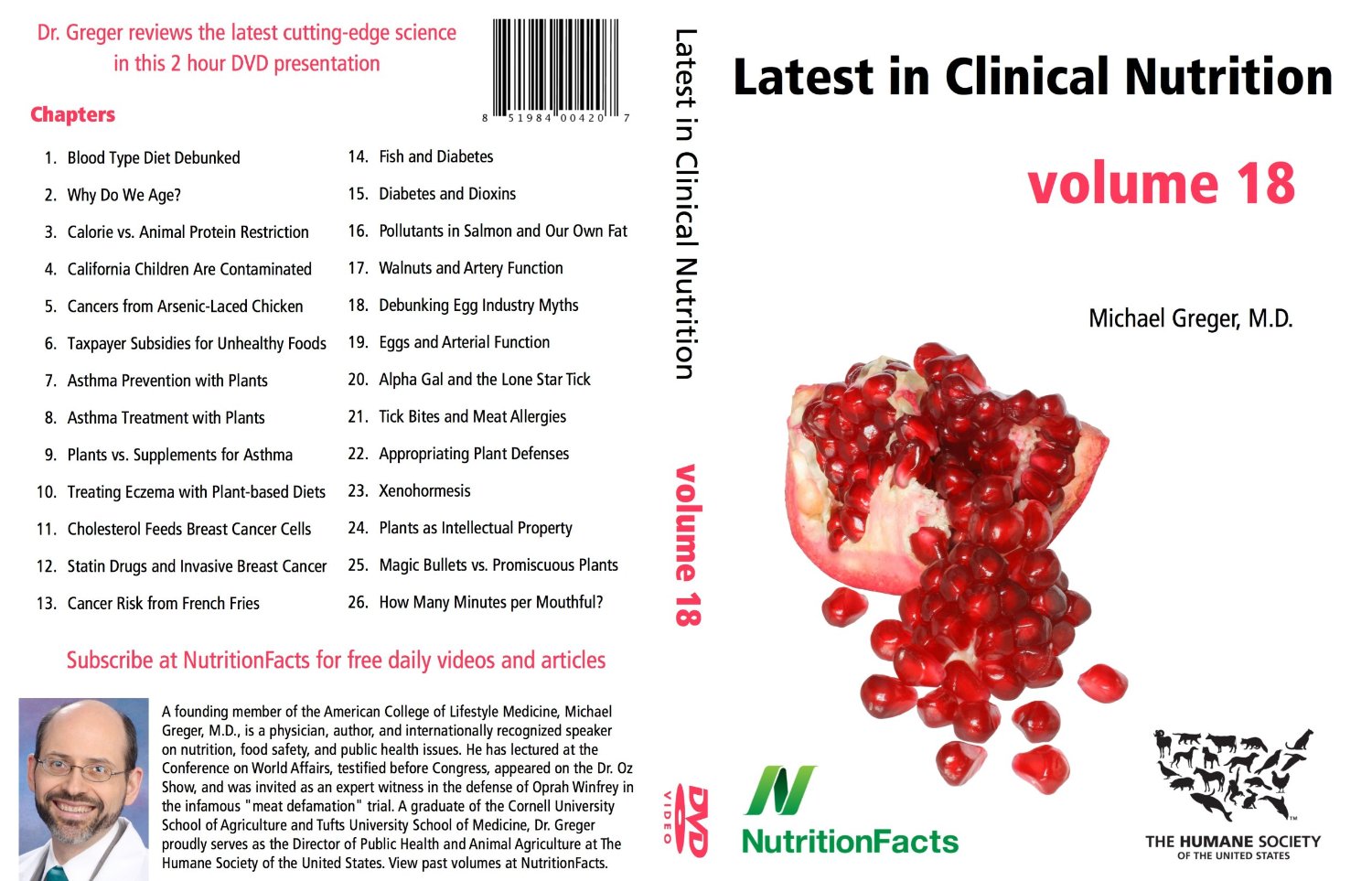 Latest in Clinical Nutrition - Volume 18