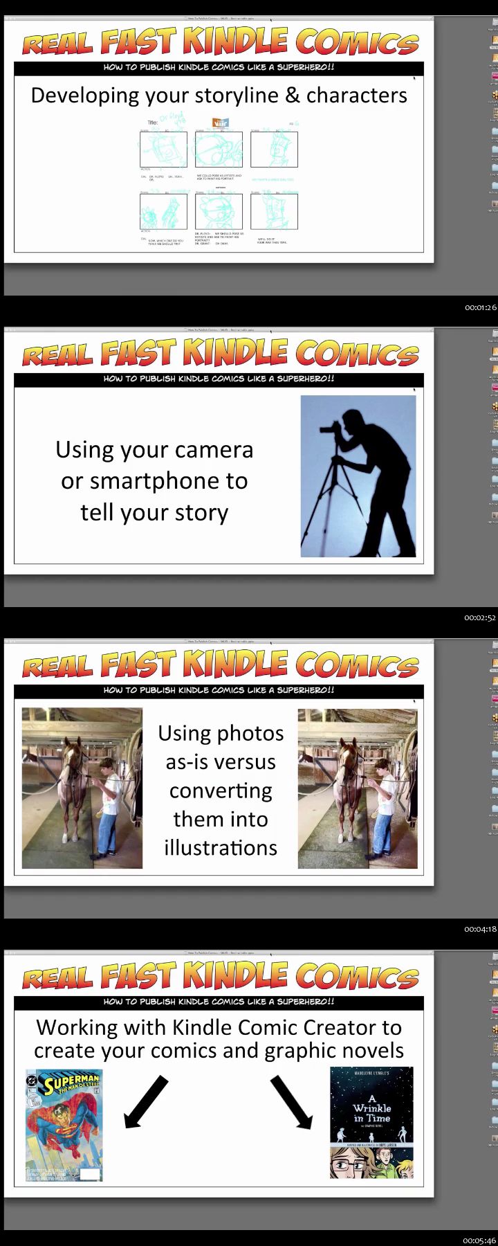 SkillFeed - How To Create and Publish Comics